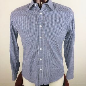 Hyden Yoo NY Gingham Print Button Down Shirt M